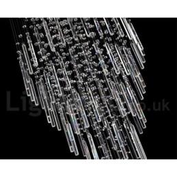 Designer Touch Decorative 5 Lights Modern K9 Crystal Ceiling Pendant Light Indoor Chandelier Lighting Lamps Fixtures