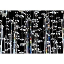 Designer Touch Decorative 5 Lights Modern K9 Crystal Ceiling Pendant Light Indoor Chandelier Lighting Lamps Fixtures