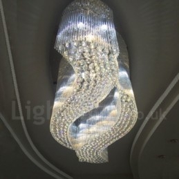 Designer Touch Decorative Modern K9 Crystal Ceiling Pendant Light Indoor Chandelier Lighting Lamps Fixtures