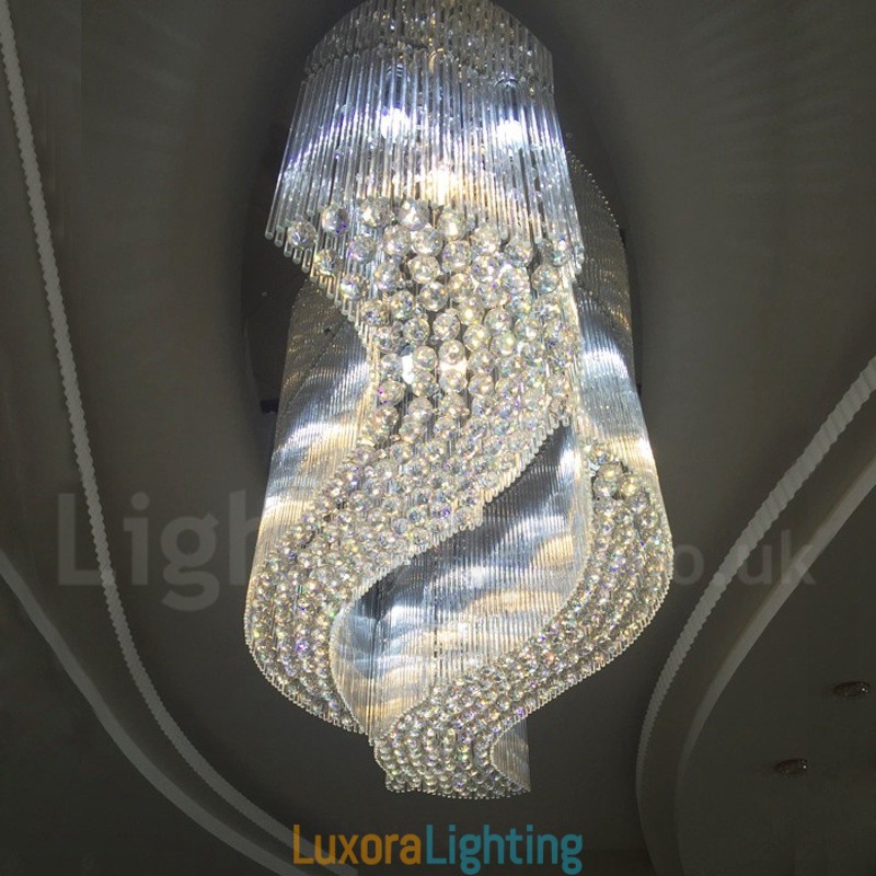 Designer Touch Decorative Modern K9 Crystal Ceiling Pendant Light Indoor Chandelier Lighting Lamps Fixtures