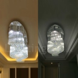 Designer Touch Decorative Modern K9 Crystal Ceiling Pendant Light Indoor Chandelier Lighting Lamps Fixtures