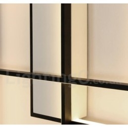 Designer Touch Decorative Modern Comtemporary Alumilium Painting Ceiling Light Flush Mount Wall Light with Remoter Dimmer