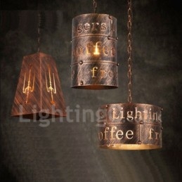 Designer Touch Decorative 1 Light Retro Vintage Pendant Light Cafe House Pendant Lamp
