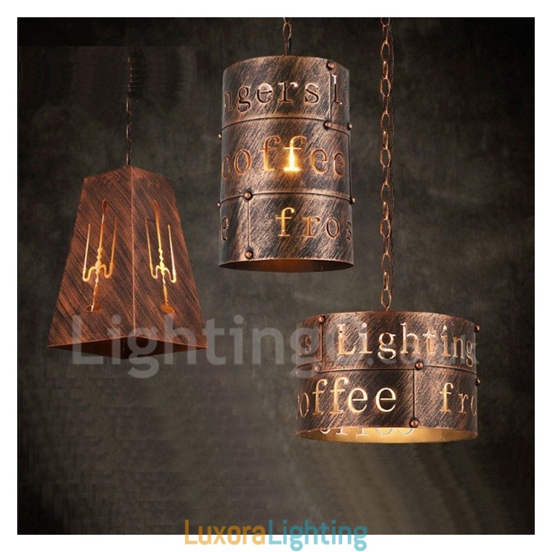 Designer Touch Decorative 1 Light Retro Vintage Pendant Light Cafe House Pendant Lamp