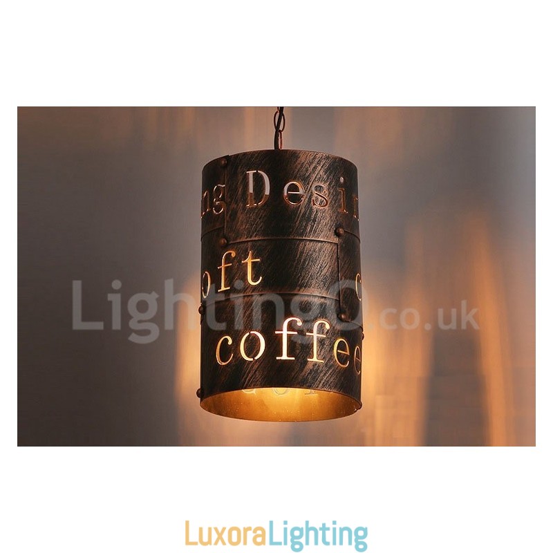 Designer Touch Decorative 1 Light Retro Vintage Pendant Light Cafe House Pendant Lamp