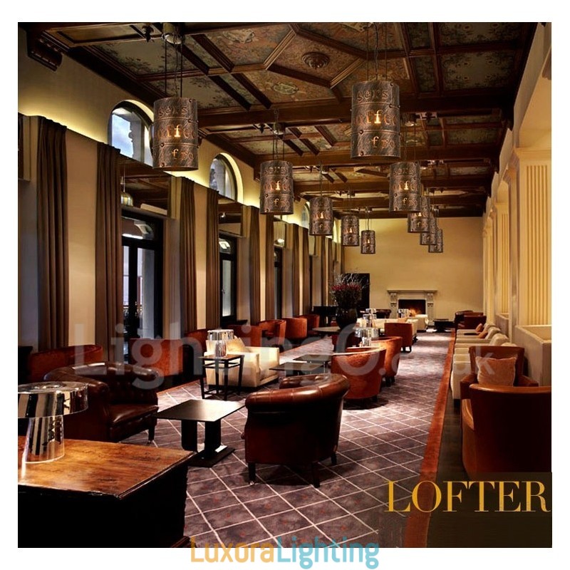 Designer Touch Decorative 1 Light Retro Vintage Pendant Light Cafe House Pendant Lamp