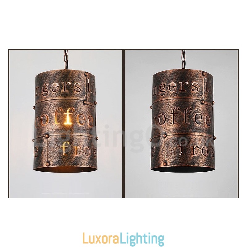 Designer Touch Decorative 1 Light Retro Vintage Pendant Light Cafe House Pendant Lamp