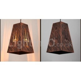 Designer Touch Decorative 1 Light Retro Vintage Pendant Light Cafe House Pendant Lamp