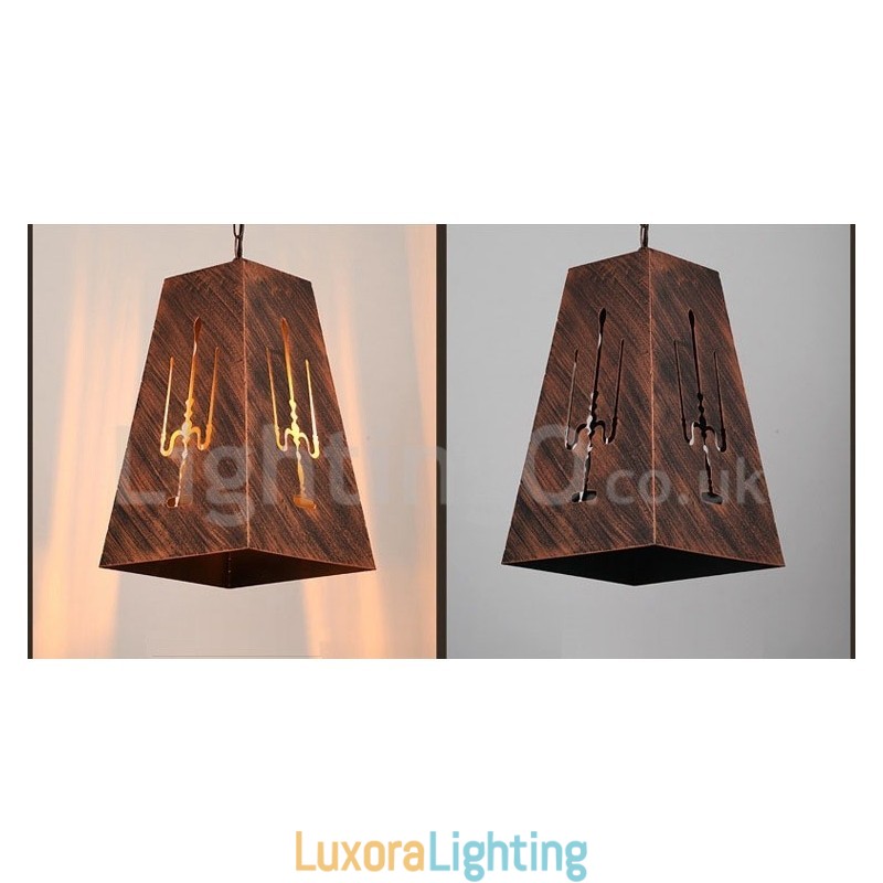 Designer Touch Decorative 1 Light Retro Vintage Pendant Light Cafe House Pendant Lamp