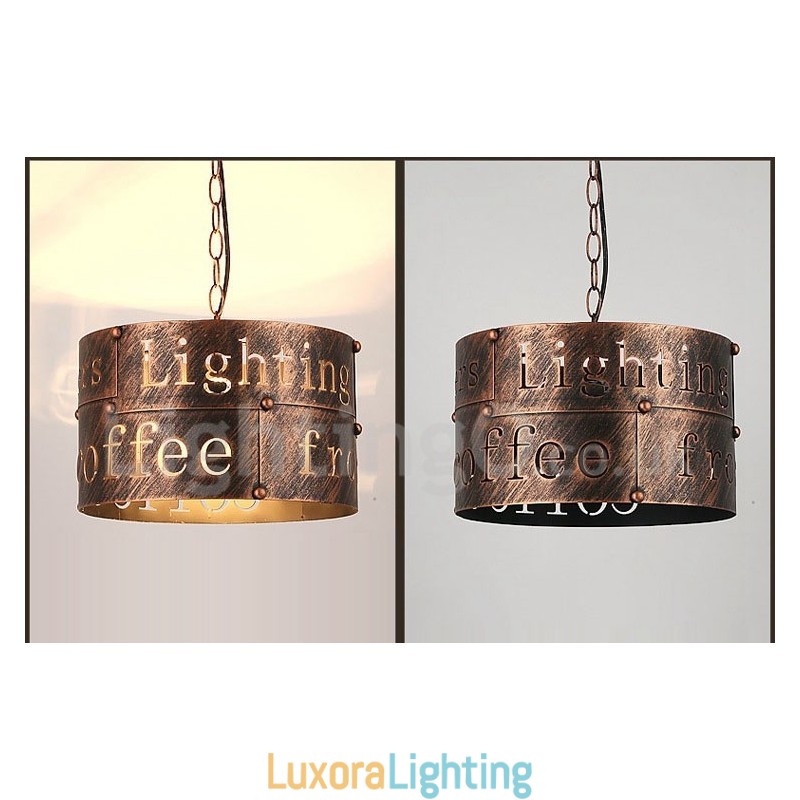 Designer Touch Decorative 1 Light Retro Vintage Pendant Light Cafe House Pendant Lamp
