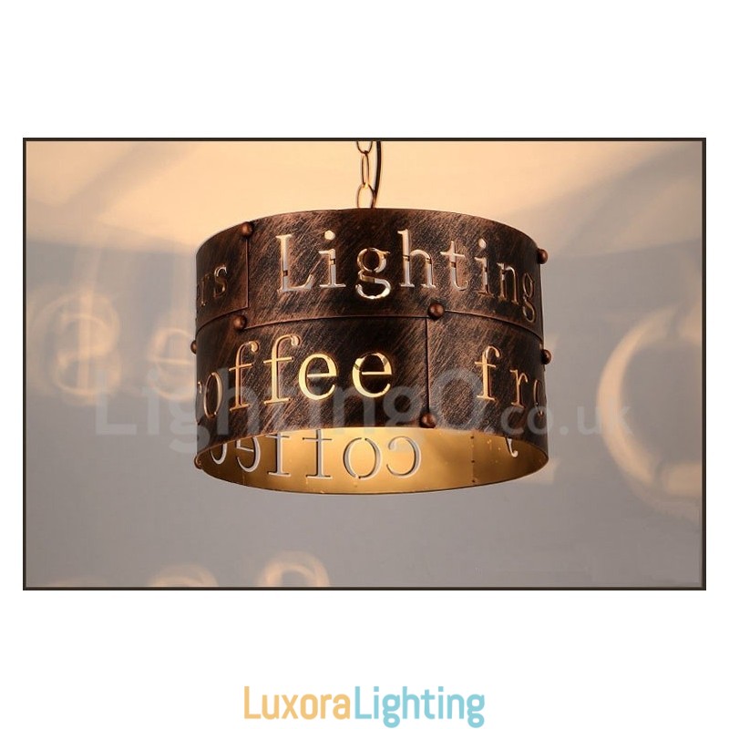 Designer Touch Decorative 1 Light Retro Vintage Pendant Light Cafe House Pendant Lamp