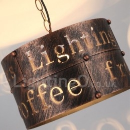 Designer Touch Decorative 1 Light Retro Vintage Pendant Light Cafe House Pendant Lamp