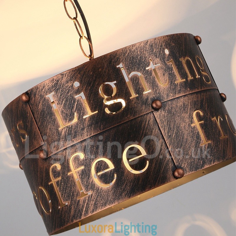Designer Touch Decorative 1 Light Retro Vintage Pendant Light Cafe House Pendant Lamp