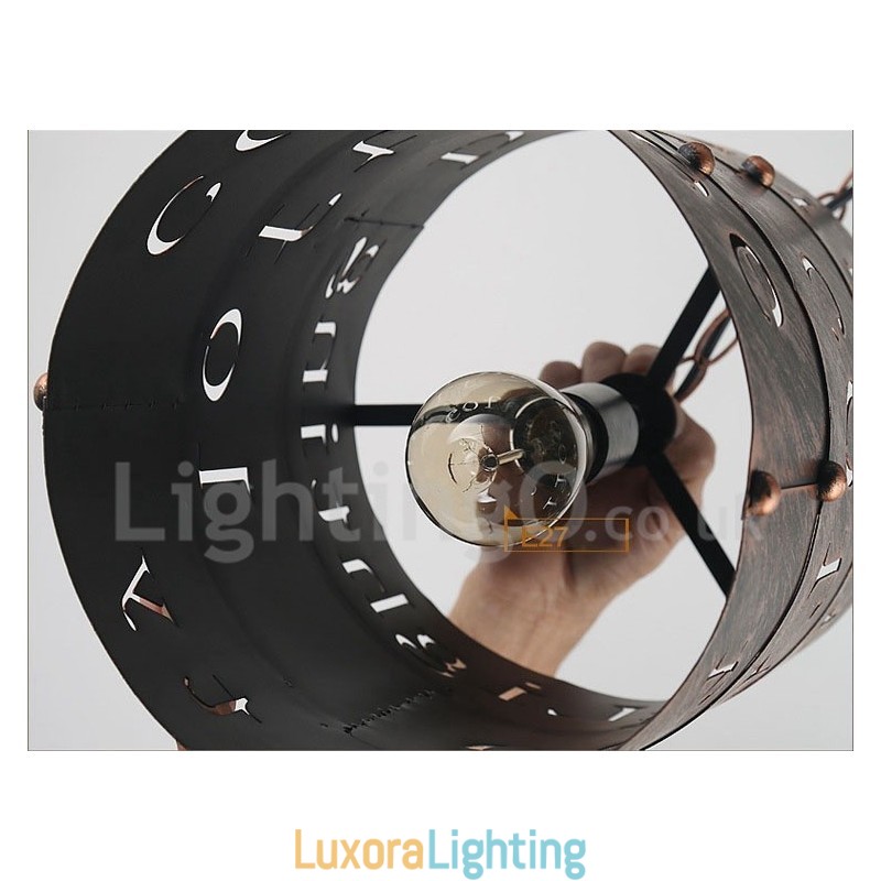 Designer Touch Decorative 1 Light Retro Vintage Pendant Light Cafe House Pendant Lamp