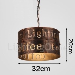 Designer Touch Decorative 1 Light Retro Vintage Pendant Light Cafe House Pendant Lamp