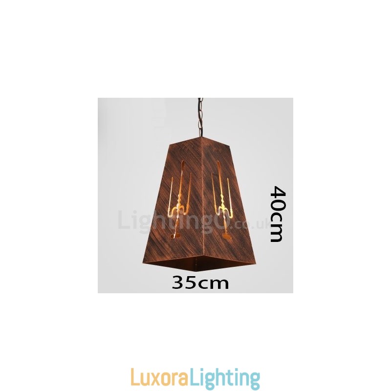 Designer Touch Decorative 1 Light Retro Vintage Pendant Light Cafe House Pendant Lamp