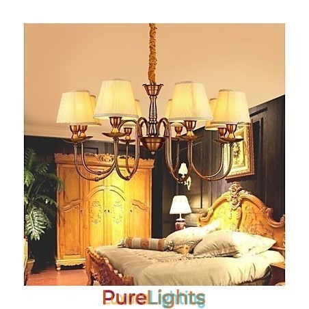 Designer Touch Decorative Chandelier Modern Contemporary Metal