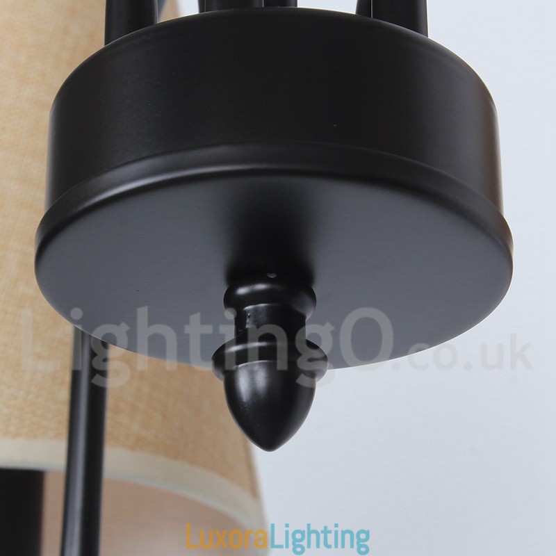 Designer Touch Decorative 6 Light Retro Contemporary Candle Style Chandelier