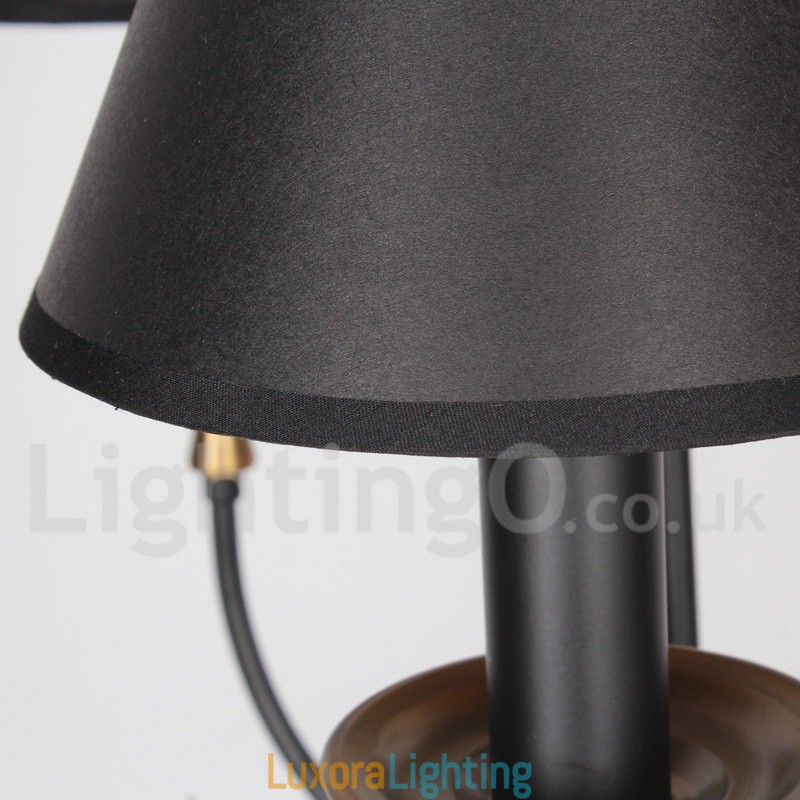 Designer Touch Decorative 6 Light Retro Contemporary Candle Style Chandelier