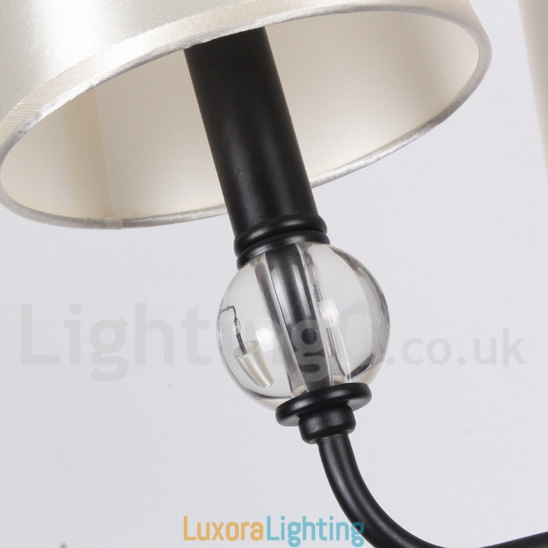 Designer Touch Decorative 6 Light Rustic Retro Contemporary Candle Style Chandelier