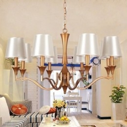 Designer Touch Decorative 8 Light Candle Style Chandelier