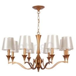 Designer Touch Decorative 8 Light Candle Style Chandelier