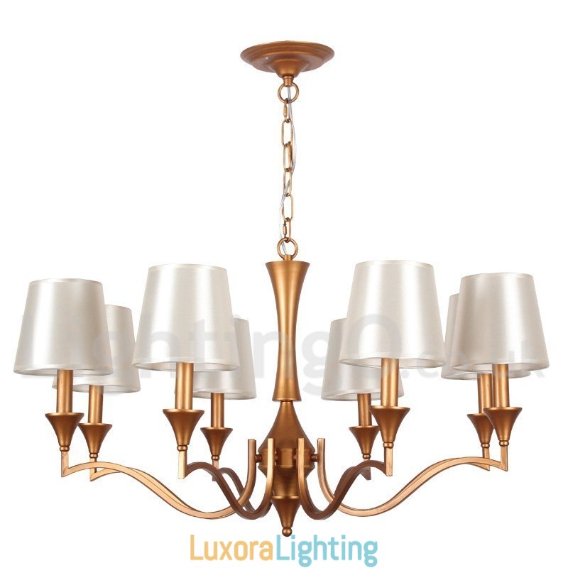 Designer Touch Decorative 8 Light Candle Style Chandelier