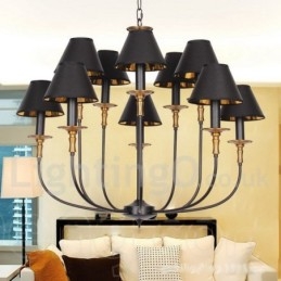 Designer Touch Decorative Retro Contemporary Candle Style Chandelier