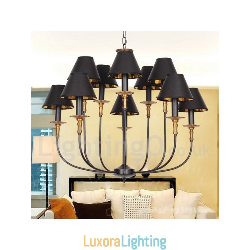 Designer Touch Decorative Retro Contemporary Candle Style Chandelier