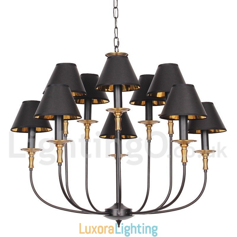 Designer Touch Decorative Retro Contemporary Candle Style Chandelier