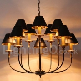 Designer Touch Decorative Retro Contemporary Candle Style Chandelier