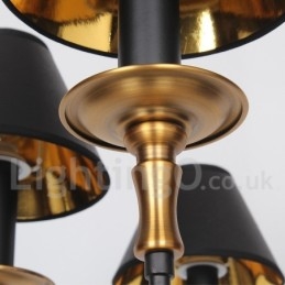 Designer Touch Decorative Retro Contemporary Candle Style Chandelier