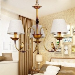 Designer Touch Decorative 3 Light Modern Contemporary Rustic Retro Candle Style Chandelier