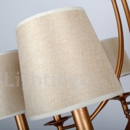 Designer Touch Decorative 12 Light Rustic Retro Mediterranean Style Candle Style Chandelier