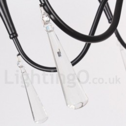 Designer Touch Decorative 6 Light Mediterranean Style Candle Style Chandelier