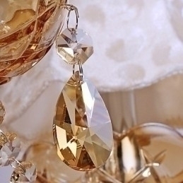 Designer Touch Decorative European Style Luxury 6 Light Chandelier With K9 Crystal