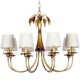 Designer Touch Decorative 8 Light Modern Contemporary Rustic Candle Style Chandelier
