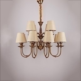 Designer Touch Decorative Chandelier Modern Contemporary Metal