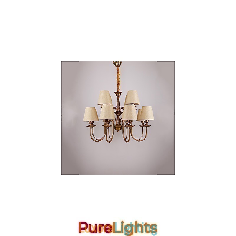 Designer Touch Decorative Chandelier Modern Contemporary Metal