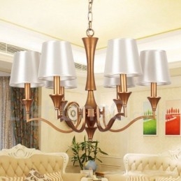 Designer Touch Decorative 6 Light Mediterranean Style Candle Style Chandelier
