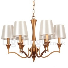 Designer Touch Decorative 6 Light Mediterranean Style Candle Style Chandelier