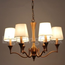 Designer Touch Decorative 6 Light Mediterranean Style Candle Style Chandelier