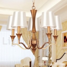 Designer Touch Decorative 5 Light Rustic Mediterranean Style Candle Style Chandelier