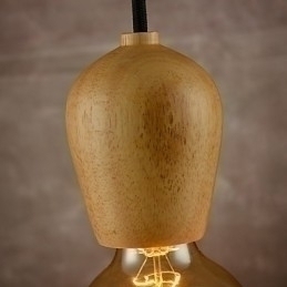 Designer Touch Decorative Chandelier Mini Style Modern Contemporary Wood Bamboo