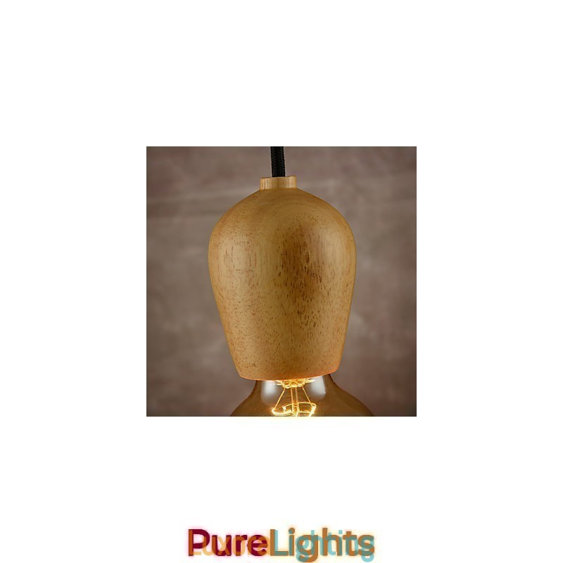 Designer Touch Decorative Chandelier Mini Style Modern Contemporary Wood Bamboo