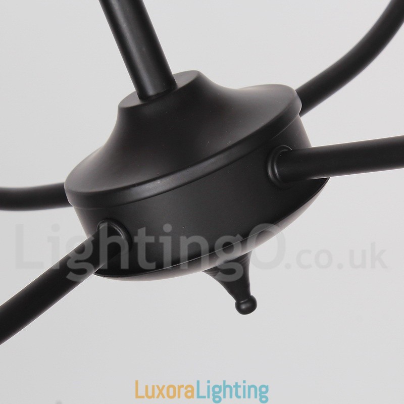 Designer Touch Decorative 4 Light Retro Contemporary Candle Style Chandelier