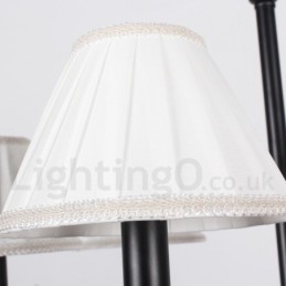 Designer Touch Decorative 12 Light Retro Rustic Large 2 Tier Candle Style Chandelier