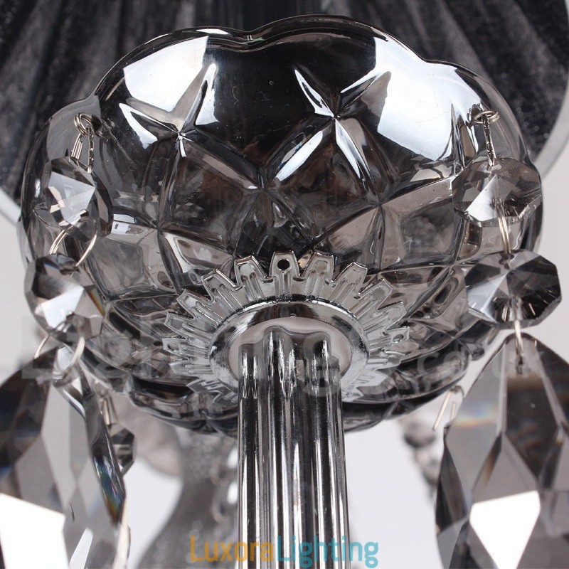 Designer Touch Decorative 6 Light K9 Crystal Candle Style Chandelier