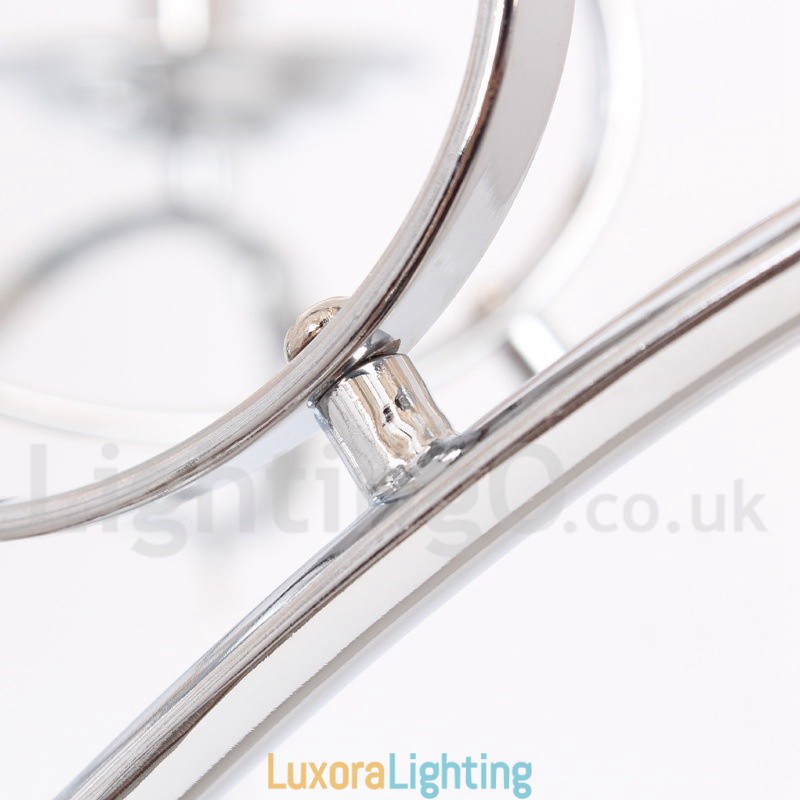 Designer Touch Decorative 5 Light Contemporary K9 Crystal Candle Style Chandelier