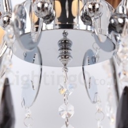 Designer Touch Decorative 8 Light Contemporary K9 Crystal Candle Style Chandelier